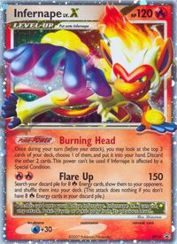 Infernape LV.X - DP10 — Diamond and Pearl Promos