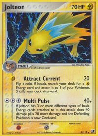 Jolteon — EX Unseen Forces