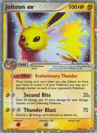 Jolteon ex — EX Delta Species