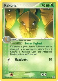 Kakuna — EX FireRed & LeafGreen