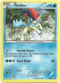 Keldeo - BW60 (Tinsel Holo) — Black and White Promos