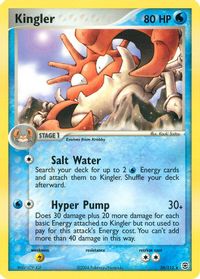 Kingler — EX FireRed & LeafGreen