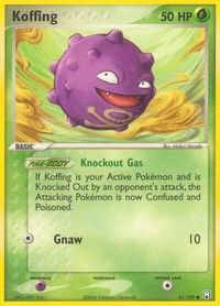 Koffing — EX Team Rocket Returns