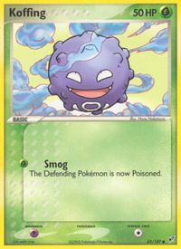 Koffing — EX Deoxys