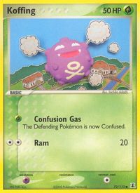 Koffing — EX Delta Species