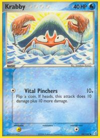 Krabby — EX Crystal Guardians