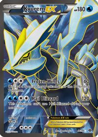 Kyurem EX (96 Full Art) — Next Destinies