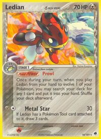 Ledian (Delta Species) — EX Dragon Frontiers