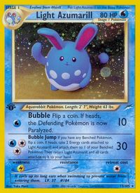 Light Azumarill — Neo Destiny