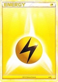 Lightning Energy (#7) — HGSS Trainer Kit: Gyarados & Raichu