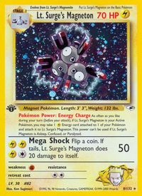 Lt. Surge's Magneton — Gym Heroes