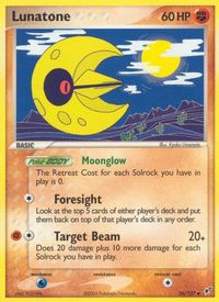 Lunatone — EX Deoxys