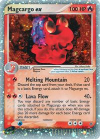 Magcargo ex — EX Dragon