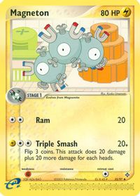 Magneton - 35/97 — EX Dragon