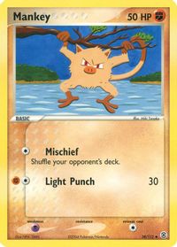 Mankey — EX FireRed & LeafGreen