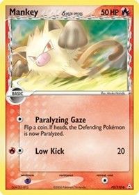 Mankey (Delta Species) — EX Holon Phantoms