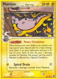 Mantine (Delta Species) — EX Dragon Frontiers