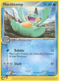 Marshtomp - 40/109 — EX Ruby and Sapphire