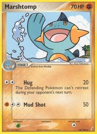 Marshtomp - 038/100 — EX Crystal Guardians