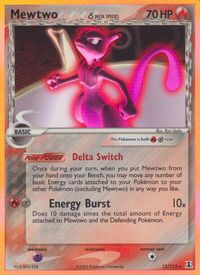Mewtwo (Delta Species) — EX Delta Species