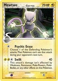Mewtwo (Delta Species) — EX Holon Phantoms
