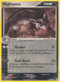 Mightyena — EX Power Keepers