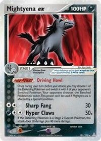 Mightyena ex — EX Holon Phantoms