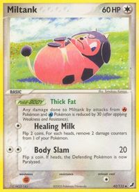 Miltank — EX Unseen Forces