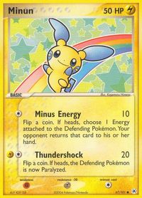Minun — EX Hidden Legends