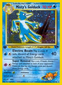 Misty's Golduck — Gym Challenge