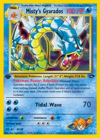 Misty's Gyarados — Gym Challenge