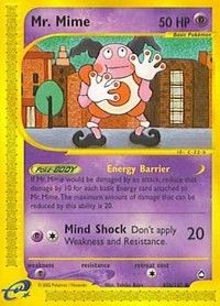 Mr. Mime (95b) — Aquapolis