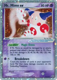 Mr. Mime ex - 111/112 — EX FireRed & LeafGreen