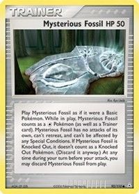 Mysterious Fossil — EX Holon Phantoms