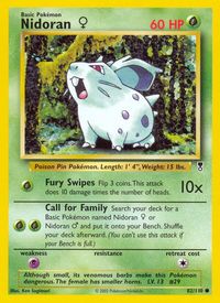 Nidoran F — Legendary Collection