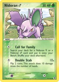 Nidoran M — EX FireRed & LeafGreen