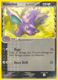 Nidorino (Delta Species) — EX Dragon Frontiers