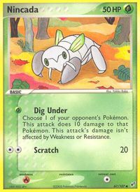 Nincada — EX Deoxys