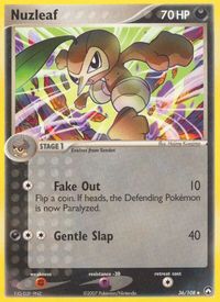 Nuzleaf — EX Power Keepers