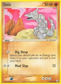 Onix — EX Unseen Forces