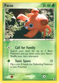 Paras — EX FireRed & LeafGreen