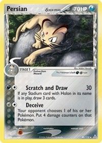 Persian (Delta Species) — EX Holon Phantoms