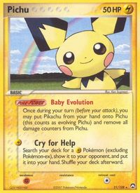 Pichu — EX Power Keepers