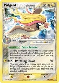 Pidgeot (Delta Species) — EX Holon Phantoms