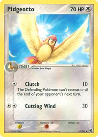 Pidgeotto — EX FireRed & LeafGreen