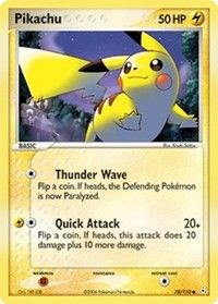 Pikachu — EX Holon Phantoms