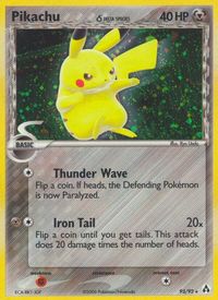Pikachu (Delta Species) — EX Legend Maker