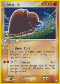 Piloswine — EX Team Rocket Returns