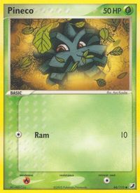 Pineco — EX Unseen Forces