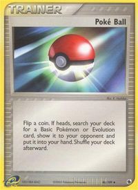 Poke Ball — EX Ruby and Sapphire
